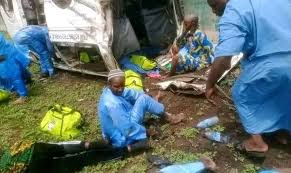 Passengers bus conveying intending Hajj pilgrims to Abuja crashes