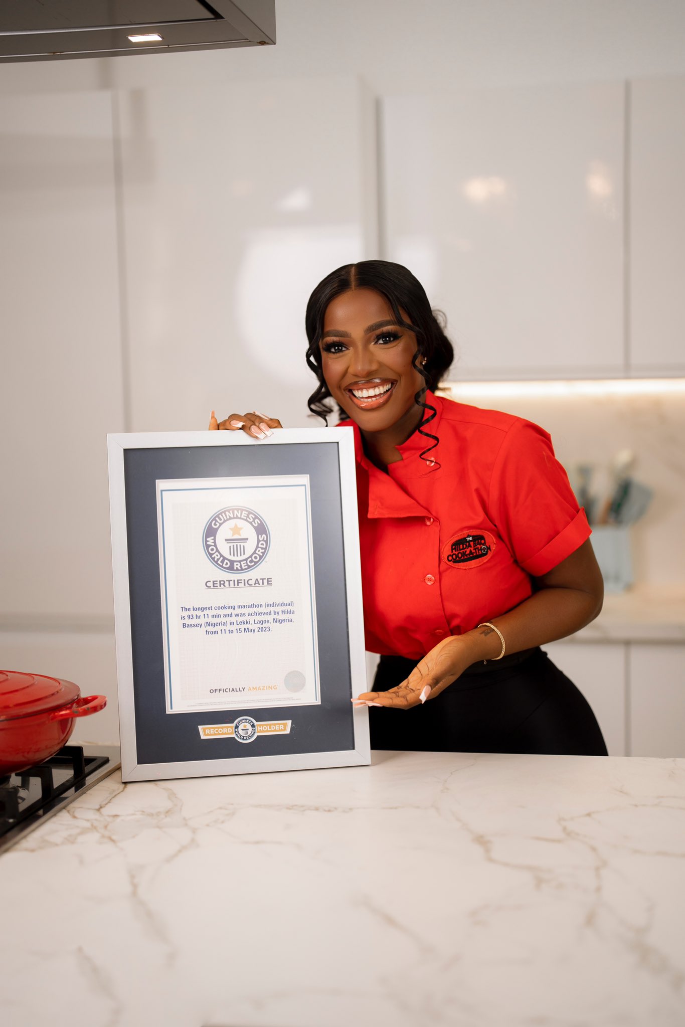 Hilda Baci receives new title from GWR