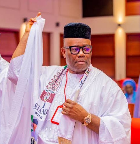 Akpabio defeats Yari emerged Senate President