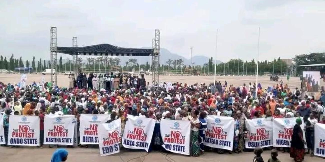 Protest: they deceived us, they promised us rice -Apc protesters cries out