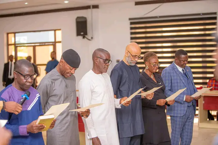 Alex Otti Inaugurates Six New Commissioners, Promising Zero Tolerance For Corruption