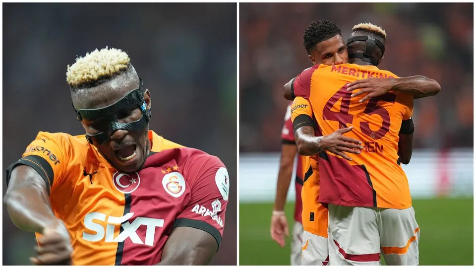 Victor Osimhen sets Super Lig shooting record on Gala debut