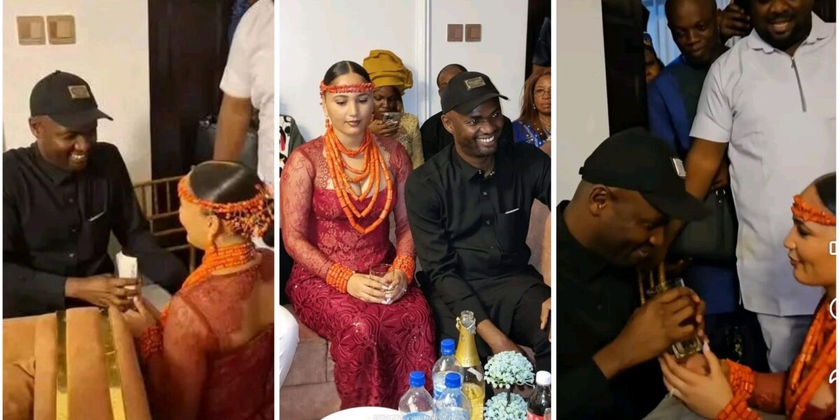 Billionaire Socialite, Jowizaza Ties Knot With Fiancée, Melanie (Video)